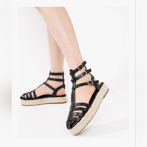 Cape Robbin Platform Wedge Fisherman Sandals #1214